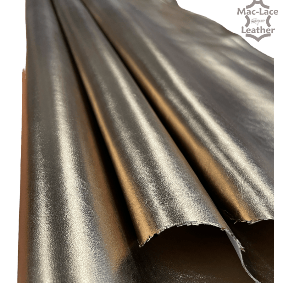 Metallic Printed Leather