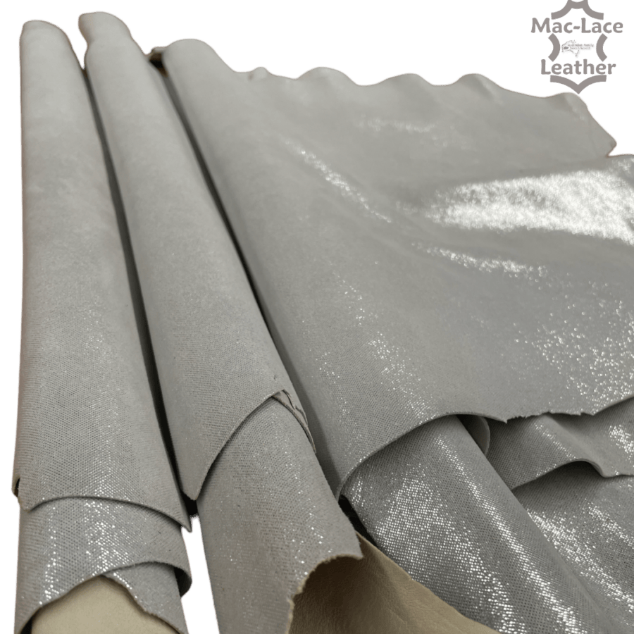 Metallic Printed Leather