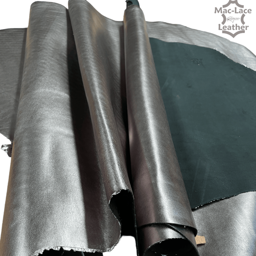 Metallic Printed Leather