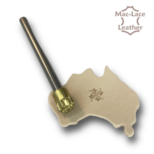 TOOL FOR LEATHER CRAFT. STAMP 222. SIZE 11X11 MM