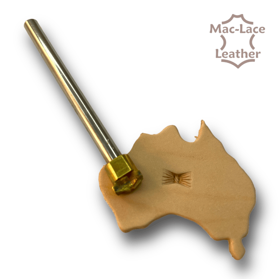 TOOL FOR LEATHER CRAFT STAMP 581-1. SIZE 7X12 MM