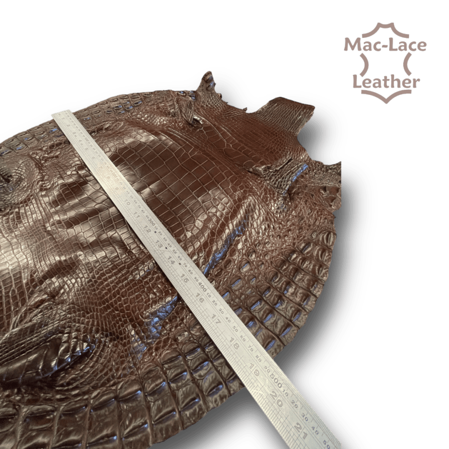 Genuine Crocodile Belly Leather