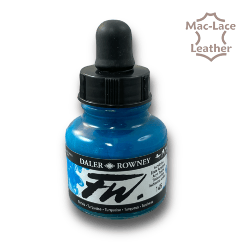 Water Soluble Turquoise Ink Regular Acrylic 29.5ml
