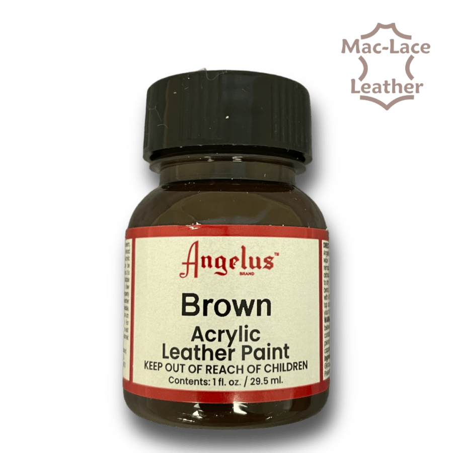 Angelus Acrylic leather paint Brown – 29ml