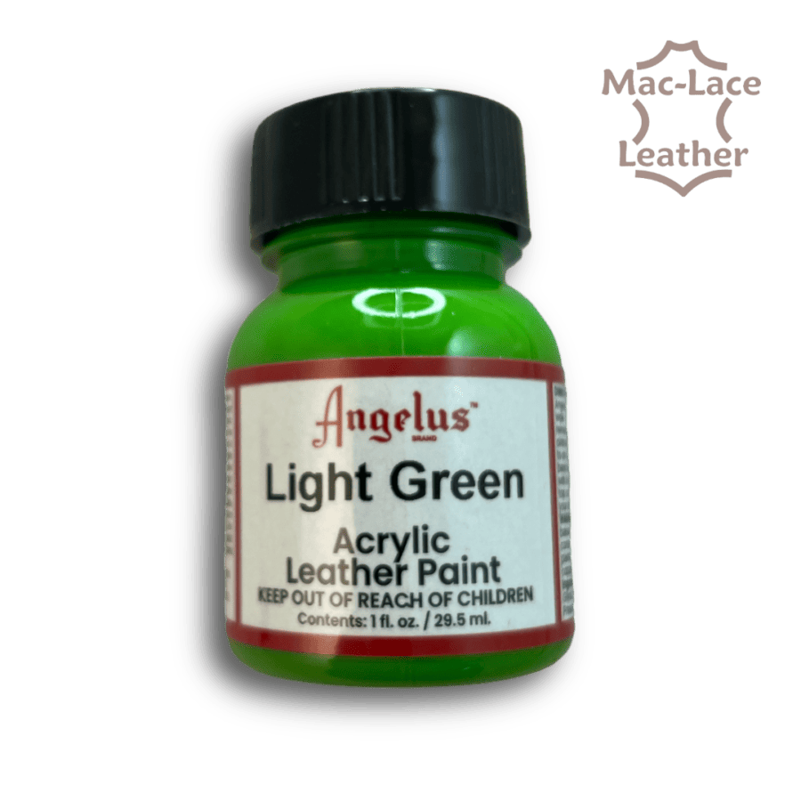 Angelus-Light-Green-Leather-Paint