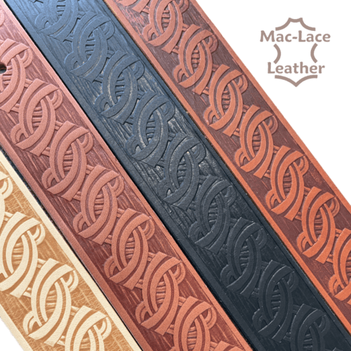 Embossed Belt-Blanks Swirl Design