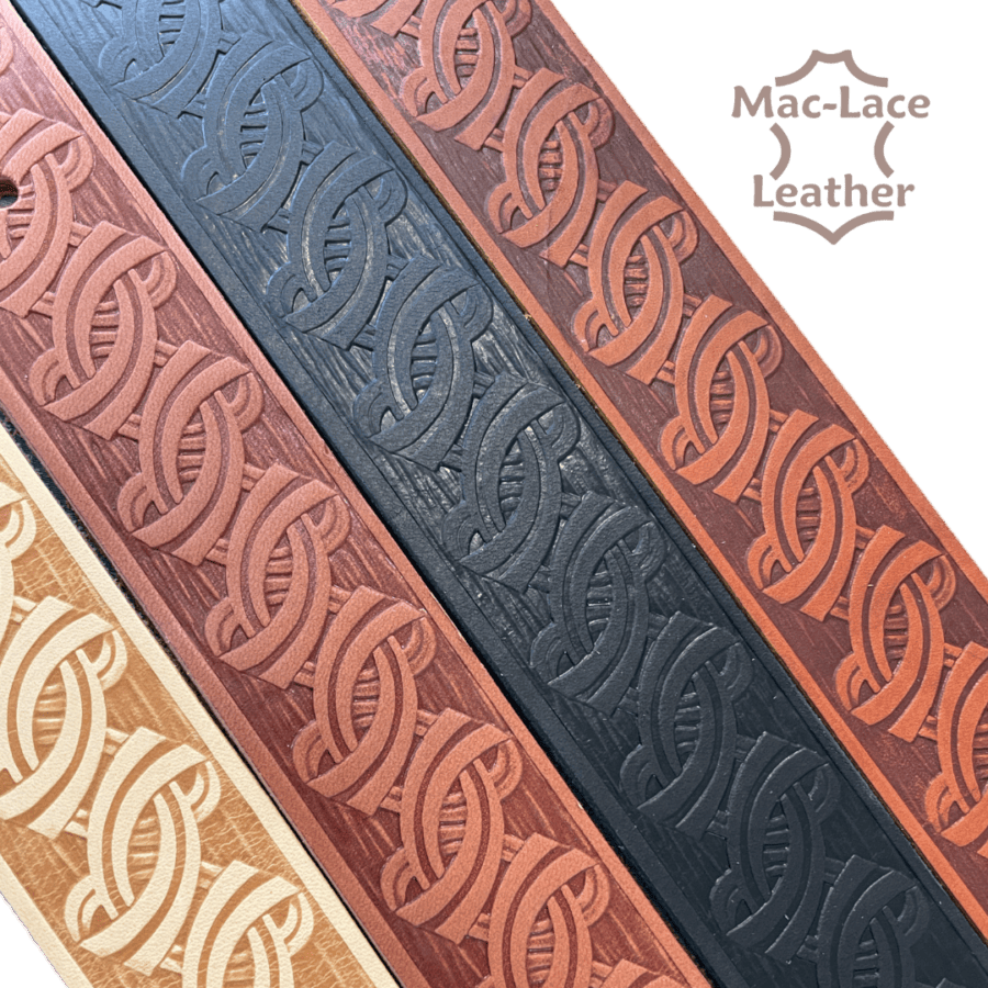 Embossed Belt-Blanks Swirl Design