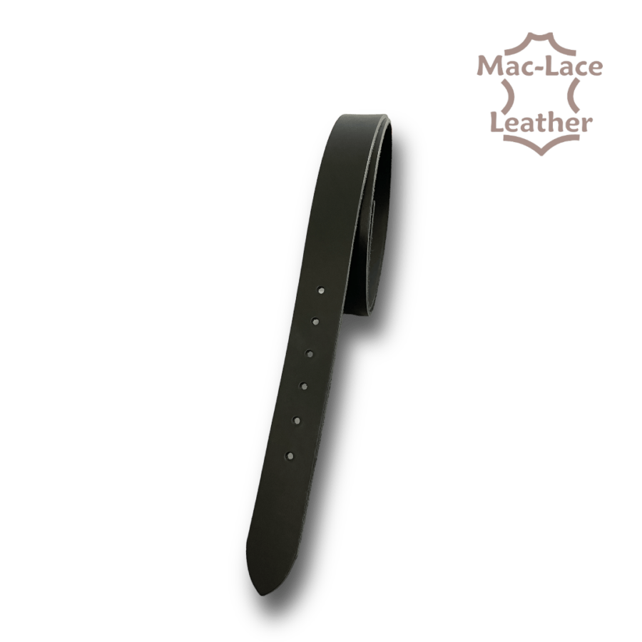 Premium Italian Belt-Blanks Black/Sheen