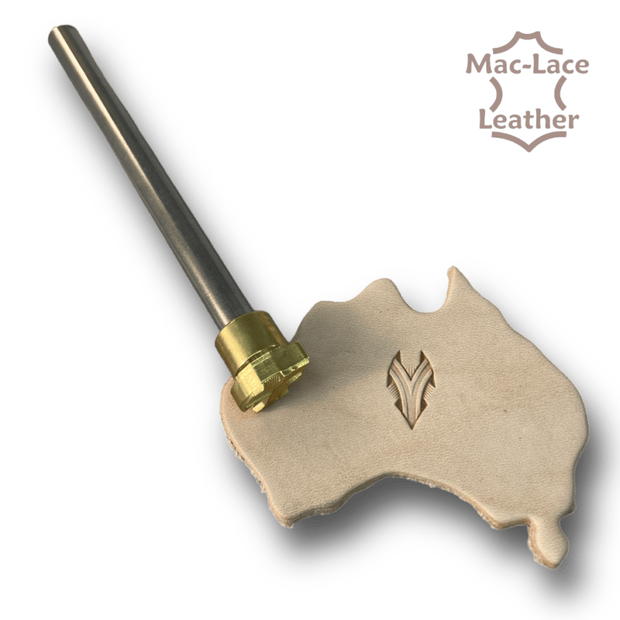 TOOL FOR LEATHER CRAFT. STAMP 360. SIZE 14X9 MM