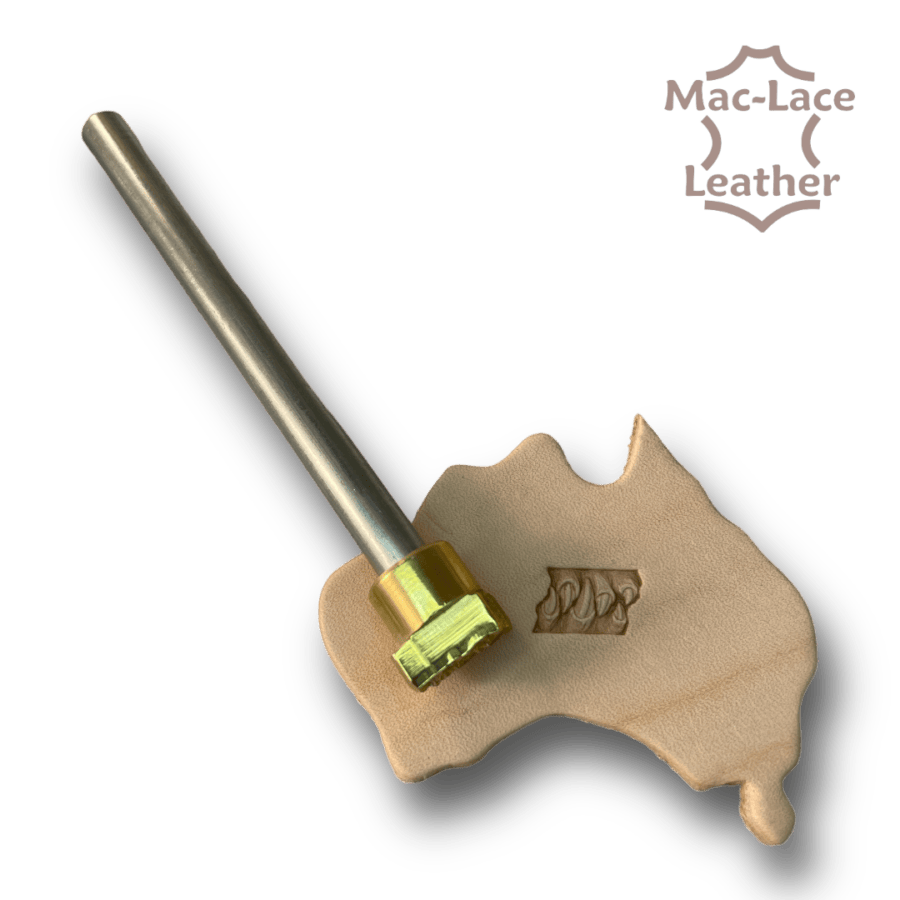 TOOL FOR LEATHER CRAFT. STAMP 406. SIZE 8X14 MM