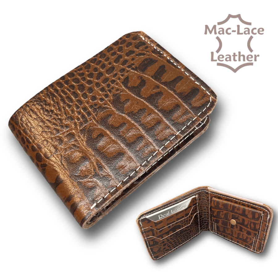 Crocodile Leather Regular Card-Wallet
