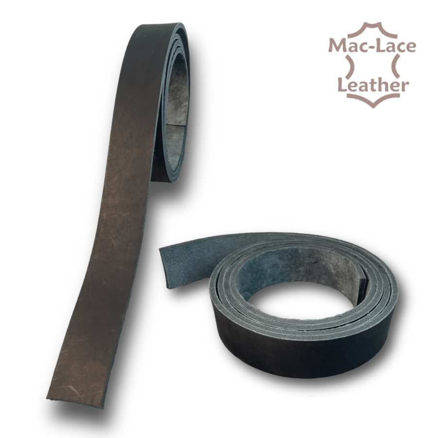 Harness Leather-Strap Black 5-6mm