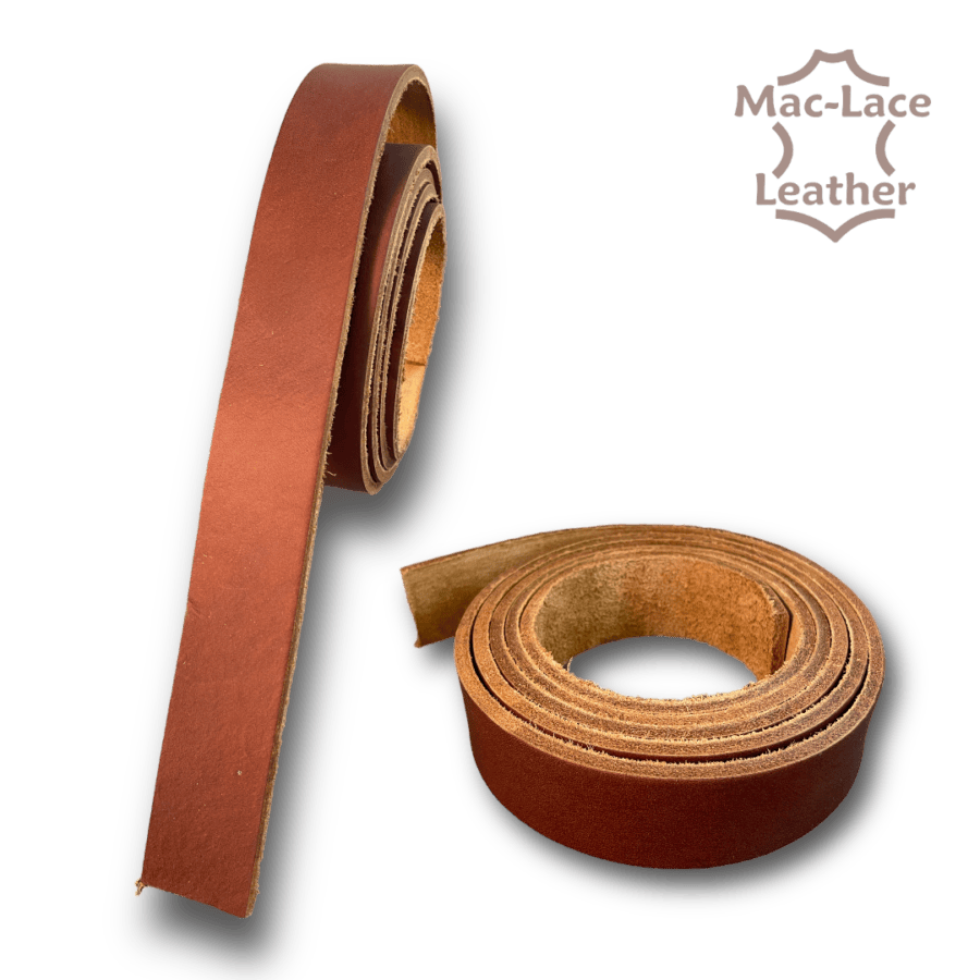 Harness Leather-Strap Pecan 5-6mm