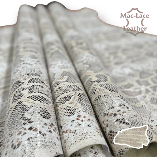 Beige Python Cow-Print 1.1mm