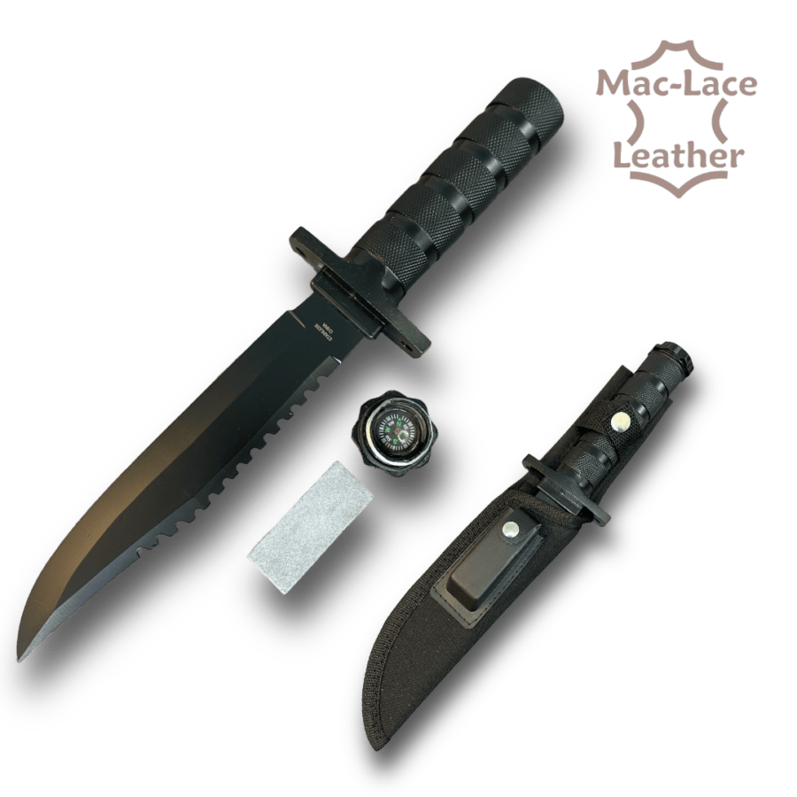 Rite Edge Survival Knife Black