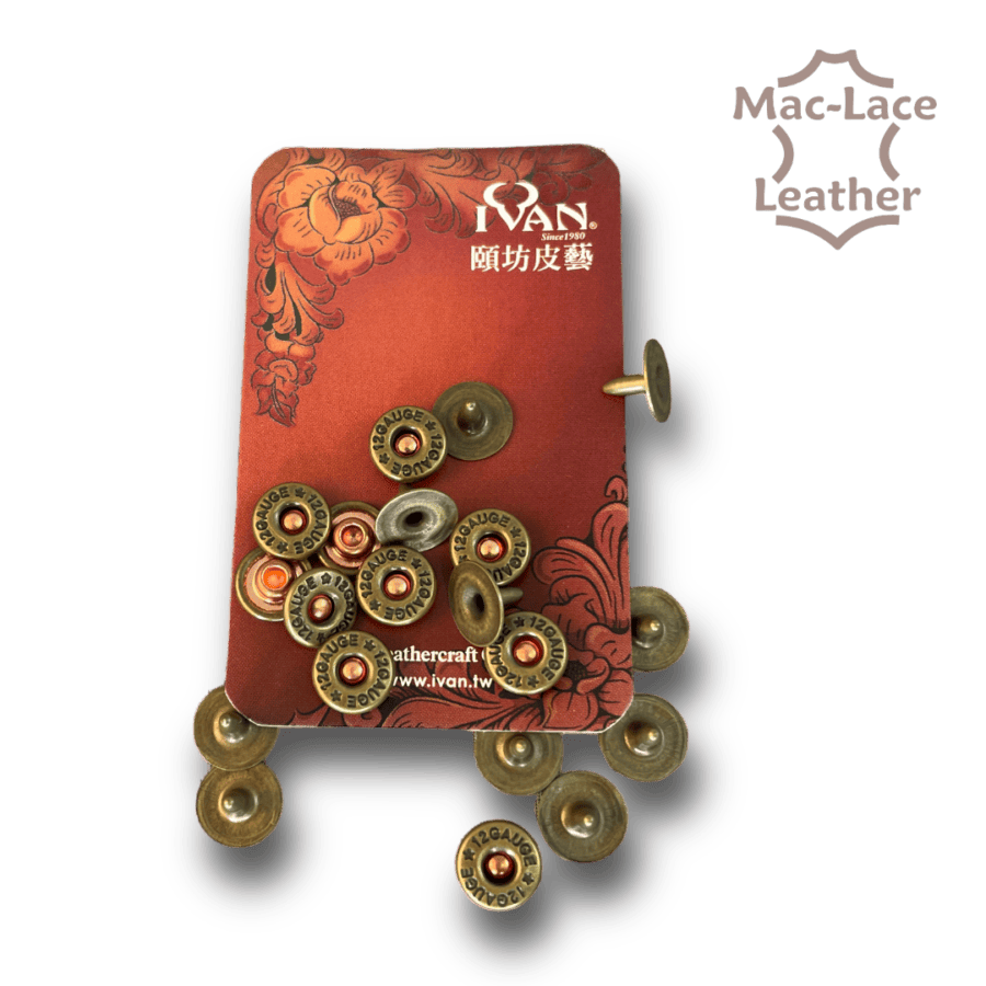 Two Tone Shotgun Shell-Rivets