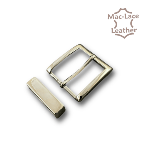 38mm Combo Buckle-Keeper Nickel