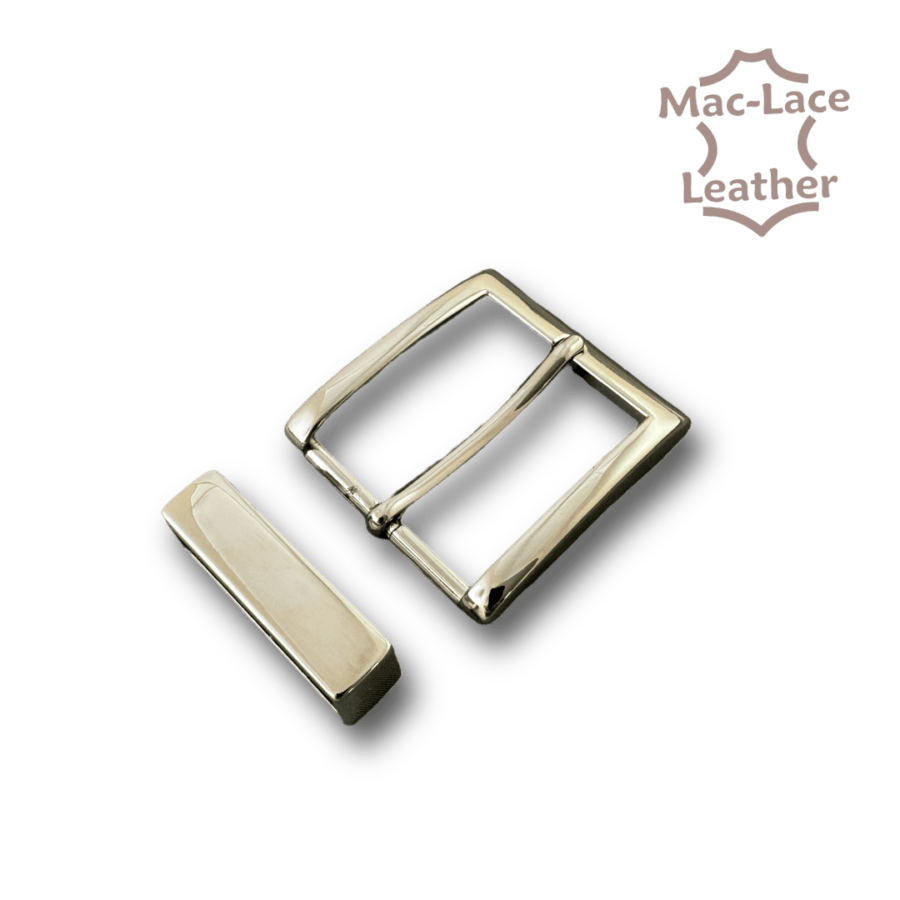 38mm Combo Buckle-Keeper Nickel