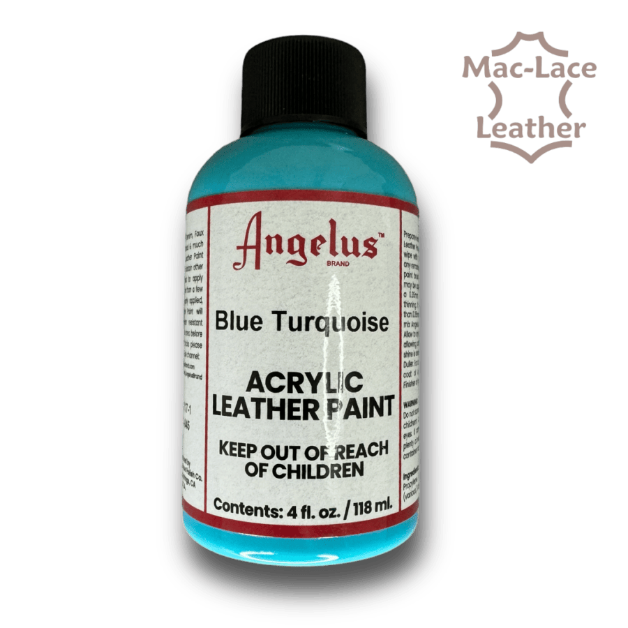 Angelus Leather Paint-188ml Blue-Turquoise