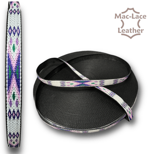 Webbing 20mm Purple Laguna-Hitched