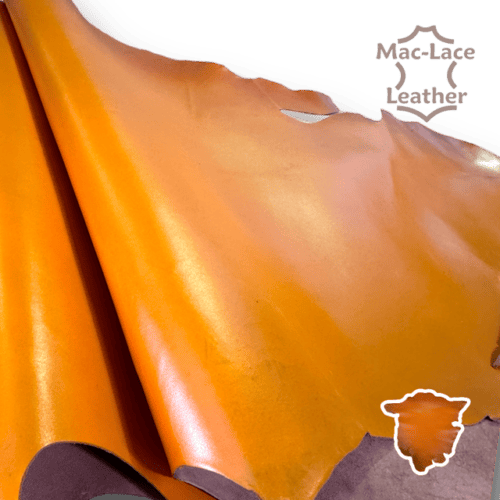 Kangaroo Hide Full-Grain Red