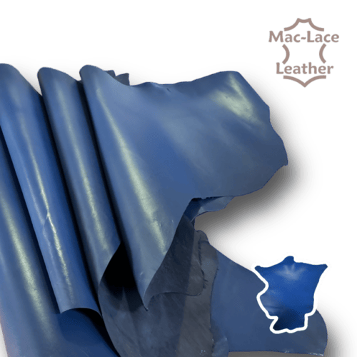 Kangaroo Hide Full-Grain Royal Blue