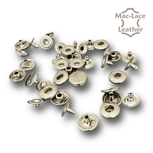 Spring Snap Button Nickel 10Pk